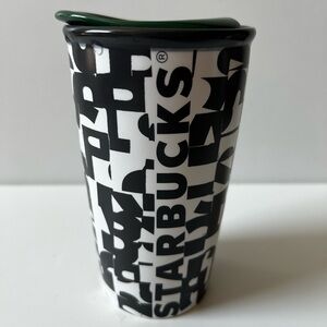 Starbucks Monochrome Graphic Tumbler